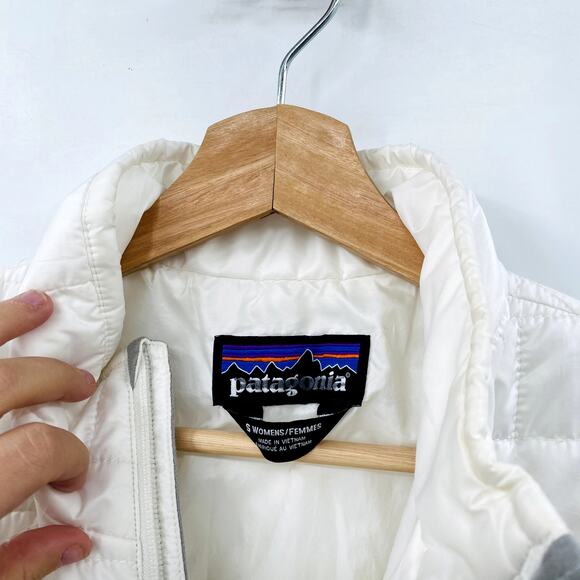 Patagonia white women's nano puffer - Picture 4 of 5